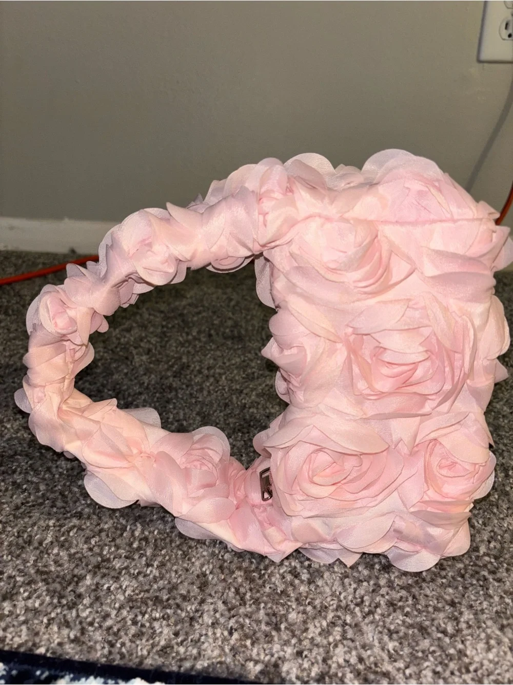 Pink Floral Rose Headband for Women